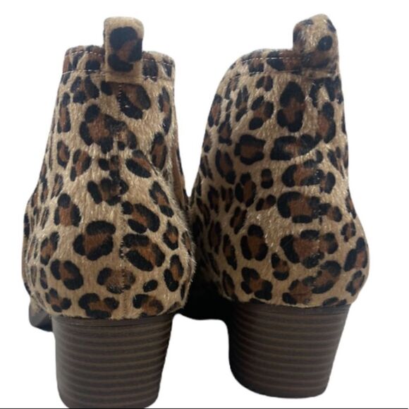 CHINESE LAUNDRY Cortes Faux Fur Leopard Ankle Boot - Picture 3 of 7